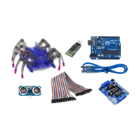 Arduino Bluetooth Kontrollü Örümcek Robot Kiti