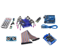 Arduino Uzaktan Kumandalı Örümcek Robot Kit